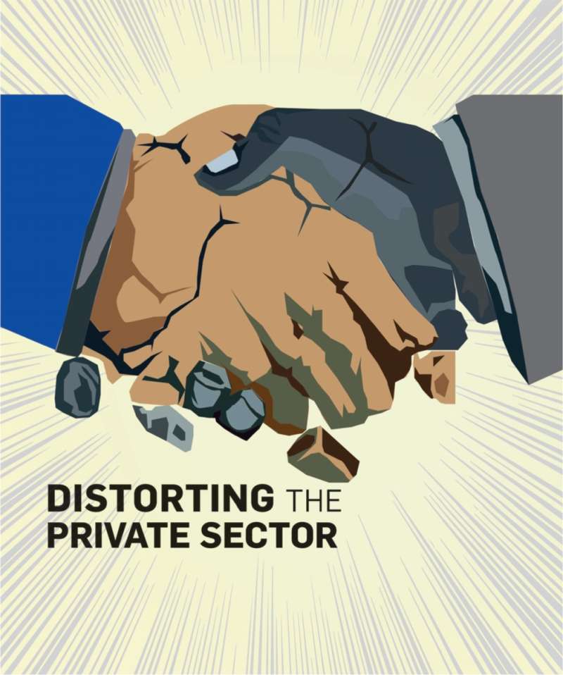 Distorting the Private Sector