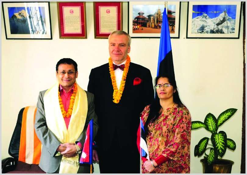 NAVA RAJ DAHAL : Bringing Nepal and Estonia closer