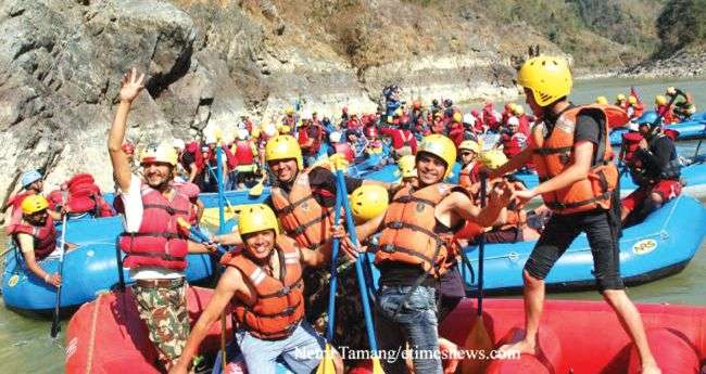 Rafting Riding Musical Concert Concludes at Trisuli