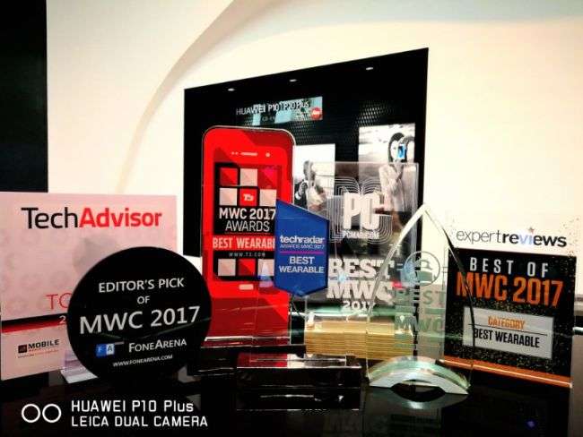 15 Awards to Huawei P10 and P10 Plus at MWC 2017