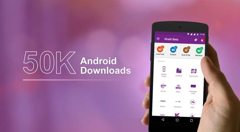 Khalti App Crosses 50,000 Downloads Mark