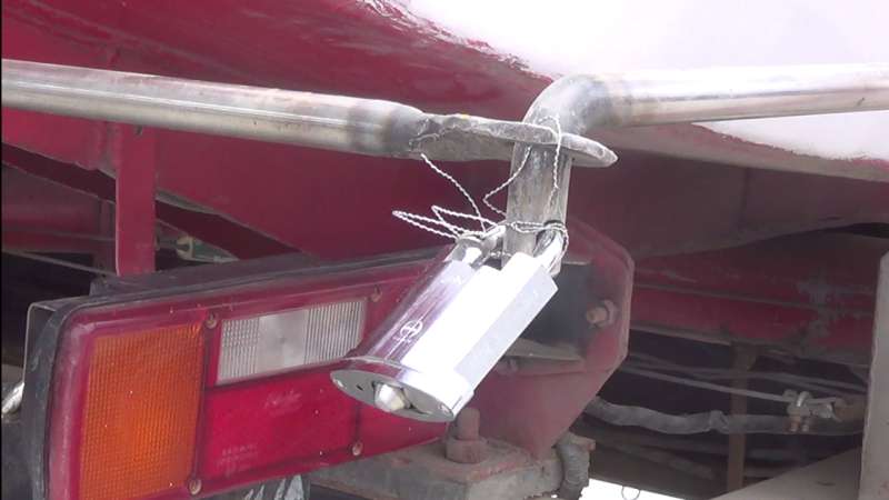 Province 1 Implements Security Locking System on Fuel Tanks