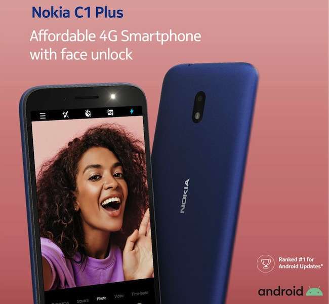 Nokia Launches C1 Plus with Face Unlock