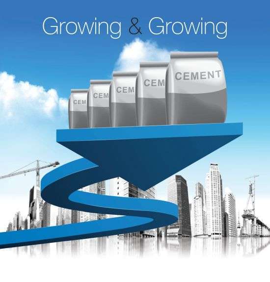 Demand for Cement Projected to Grow Double in the Next Five Years