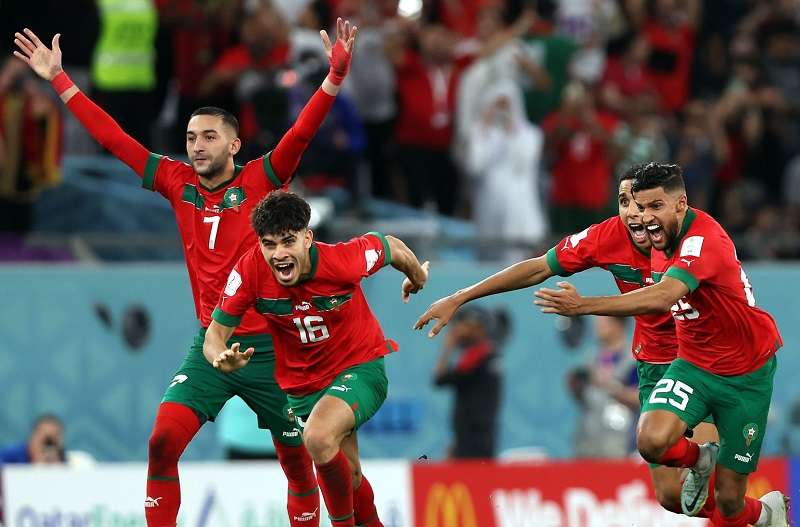 Morocco Stun Spain in Penalty Shootout