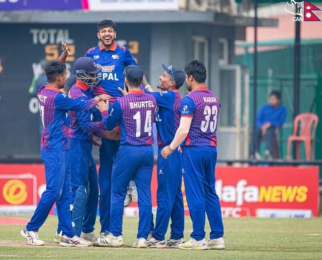 Nepal First Team to Score over 300 in T20 Internationals   