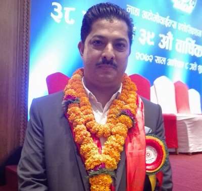 Anjan Shrestha elected NADA president