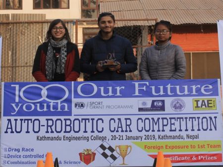 Auto Robotic Car Competition Held