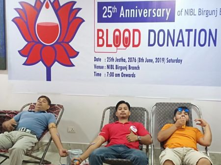 NIBL Organises Blood Donation Programme