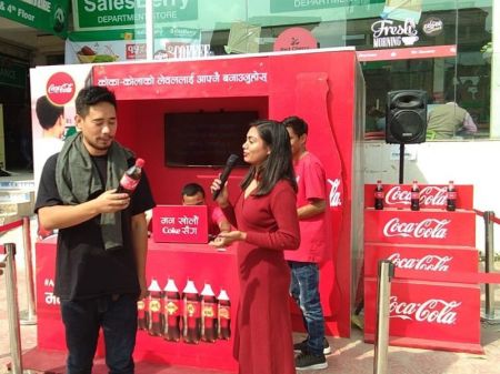 Coca-Cola Organising Activation Campaign in Various Outlets