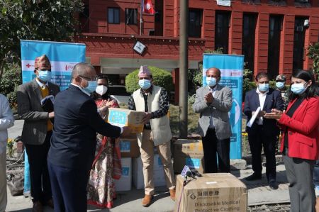 NRCS and Coca-Cola Nepal begin Second Phase of Distributing Health Equipment
