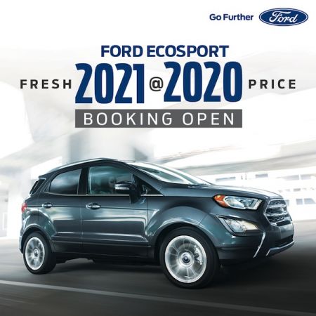 Bookings Open for Ford EcoSport at 2020 price