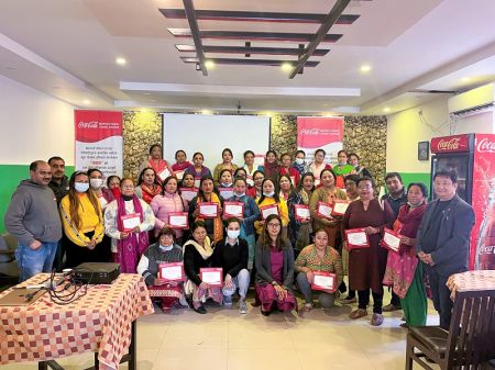 Coca-Cola Nepal to Provide Training to 1000 Women Across its Value Chain