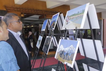 NFPJ Photo Exhibition Underway in Pokhara