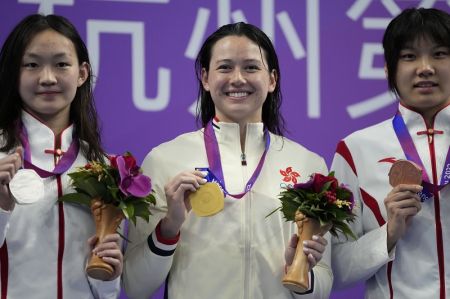 Swimming Ace Qin makes Asian Games History as China Leads Tally