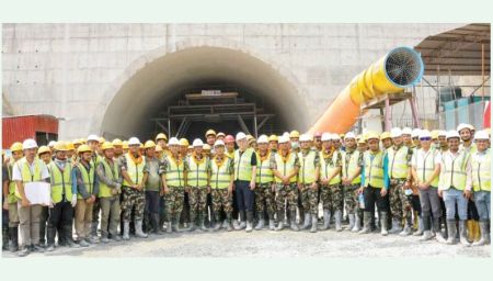 Kathmandu-Tarai Expressway Achieves Breakthrough in One of the Tunnels