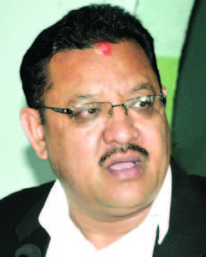 Bhaskar Raj Rajkarnikar, Senior Vice-President of Federation of Nepalese Chambers of Commerce and Industry (FNCCI)
