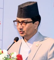 Udaya Shamser Rana,  Minister of State for Finance