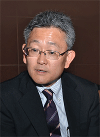 Koji Tanaka,vice president of Honda Spiel Power Product Ltd India