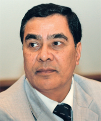 R.R Bajracharya, CEO, Global IME Bank