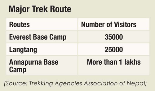 Trek Route in Nepal