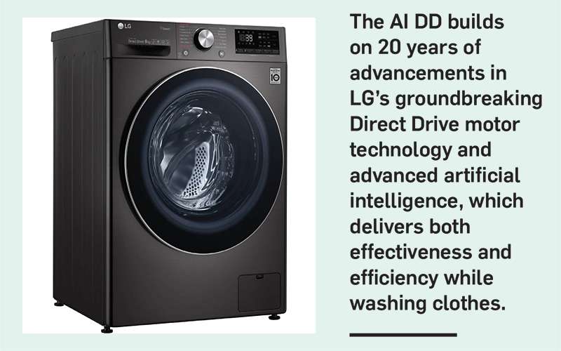 Next Level Laundry Experience with LG AI DD Washing Machine