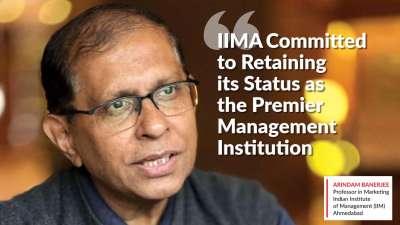 IIMA Committed to Retaining its Status as the Premier Management Institution