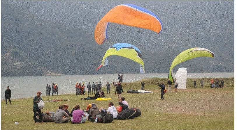 First Asian Paragliding Tour Championship in Pokhara