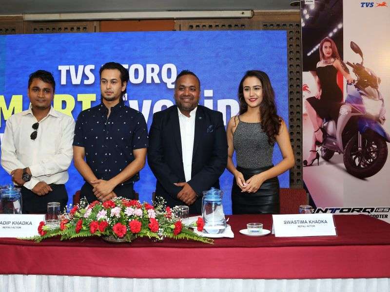 TVS Appoints Swastima Khadka and Pradeep Khadka as Brand Ambassadors