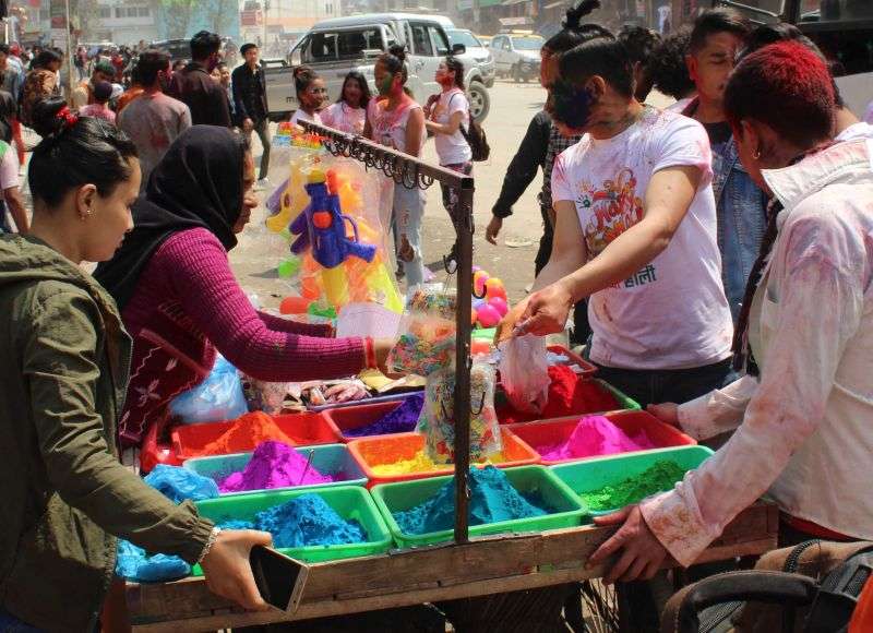 Sales during Holi Slump due to Fear of COVID-19