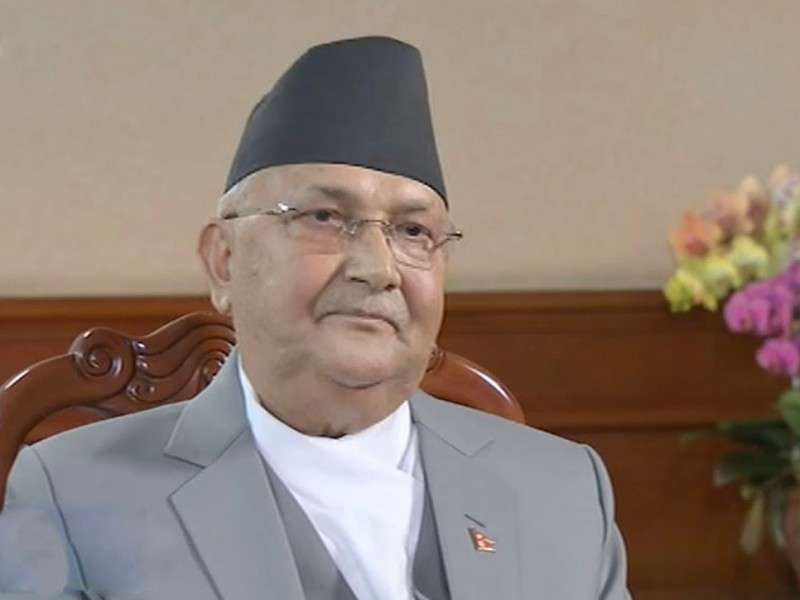  PM Oli lays Foundation Stone for 165 Road Projects 