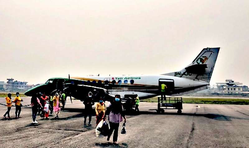 Flights to and from Bharatpur Airport Disrupted 