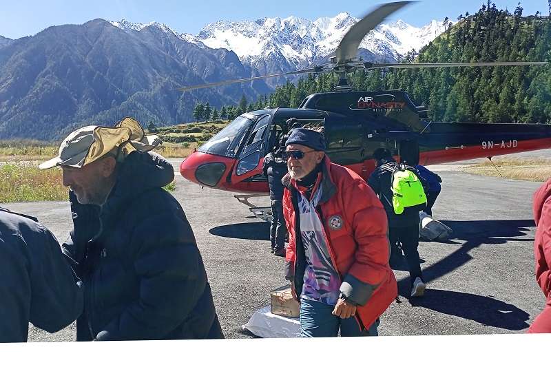 Four Foreigners Stranded in Humla Rescued   