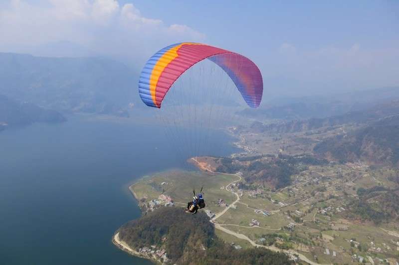 Domestic Tourists ‘Attracted’ towards Paragliding