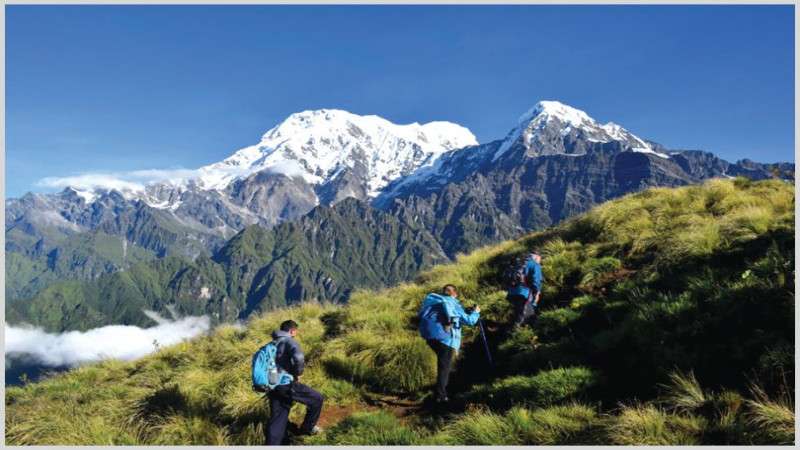 Upgrading of Mardi Himal Foot Trail in Full Swing