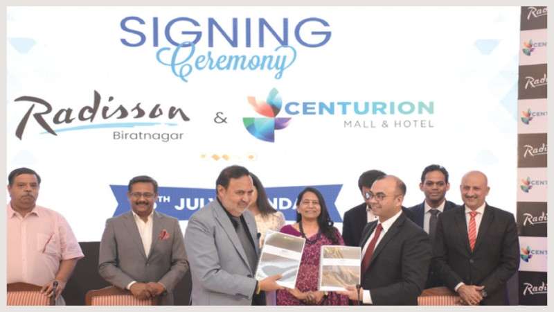 Centurion Hotel Signs pact with Radisson to set up a Five-Star Hotel 