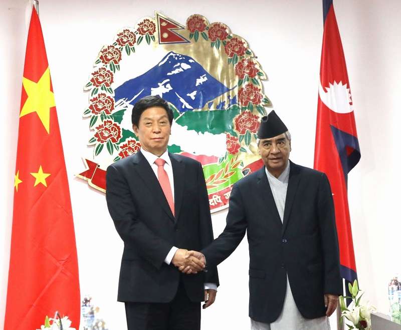 Li Discusses Bilateral Trade with Nepal during his Official Visit