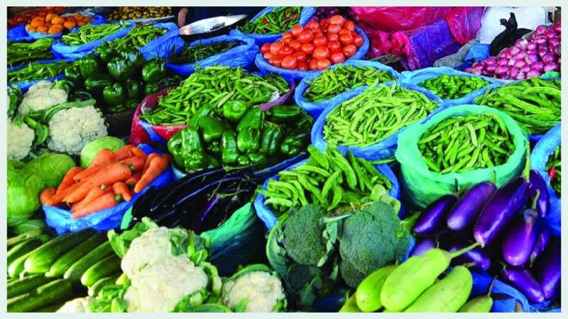 Price of Vegetables up by 135 Percent in a Week