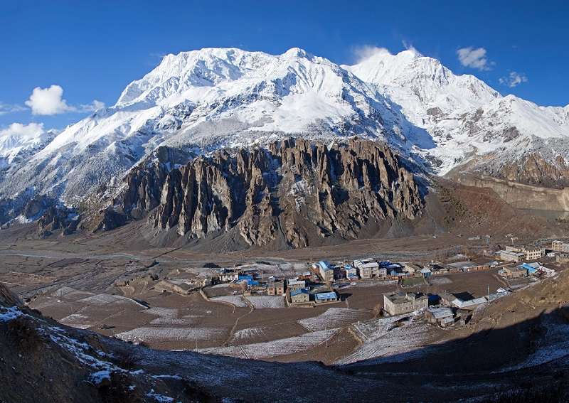 Construction Works in Manang Resume with the End of Winter