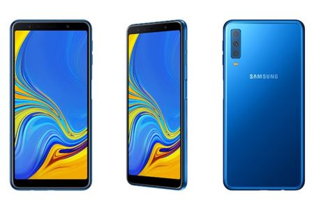 Samsung Galaxy A7 now availed in Blue colour