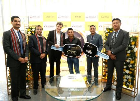 Renault celebrates 2500th customer in Nepal