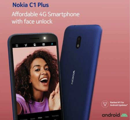 Nokia Launches C1 Plus with Face Unlock