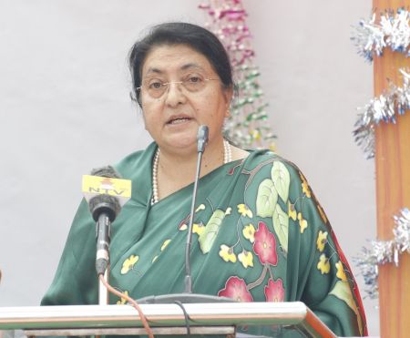 President Bhandari for Addressing Root Causes of Foreign Employment   