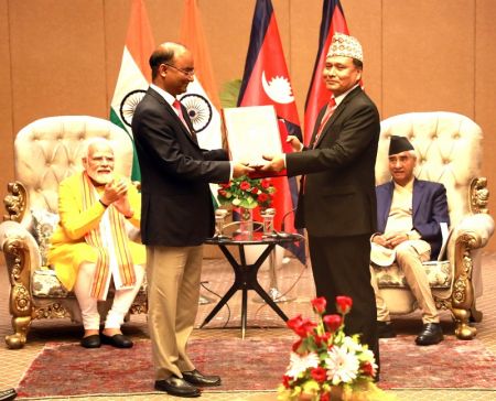 Nepal, India sign MoU to Construct Arun-4 Hydropower Project   