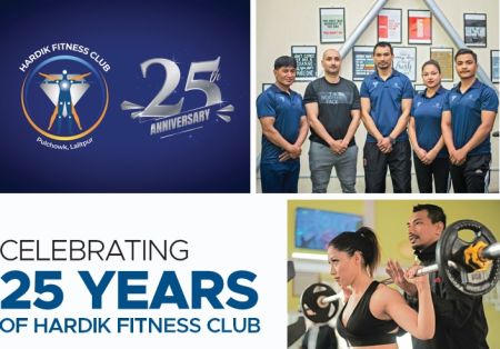 Hardik Fitness Club Celebrating Silver Jubilee this Month