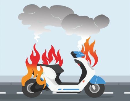 Fire at E-Scooter Showroom in India Kills Eight 