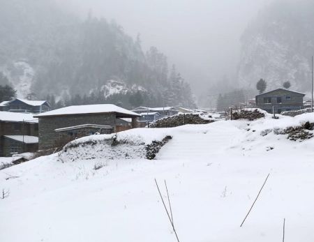 As Winter Approaches, Locals of Manang Flock Downhill to Escape the Biting Cold
