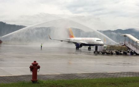 Royal Bhutan Airlines, Drukair, Makes Its First Commercial Flight to Pokhara International Airport