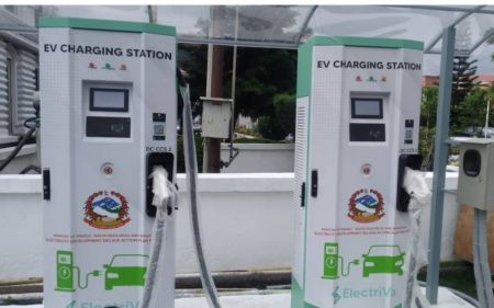 Two Electric Charging Stations Come into Operation