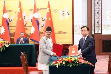 Nepal, China Sign 12 Different Agreements during PM Dahal's China Visit